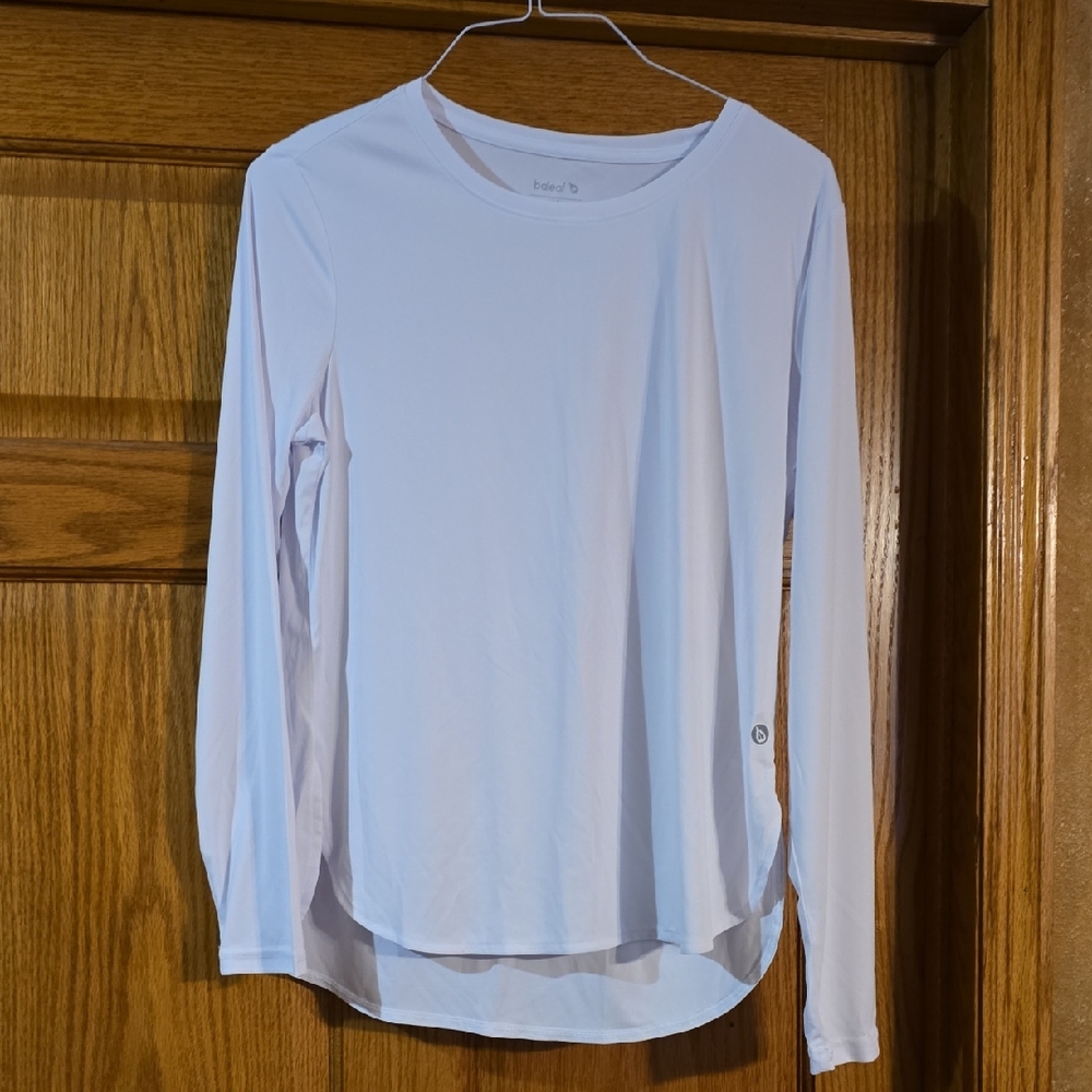 NWT Baleaf Women's White Long Sleeve Shirt Size M